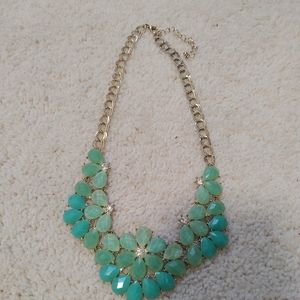 Beautiful turquoise necklace.